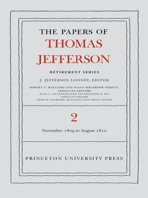 cover image of The Papers of Thomas Jefferson, Retirement Series, Volume 2